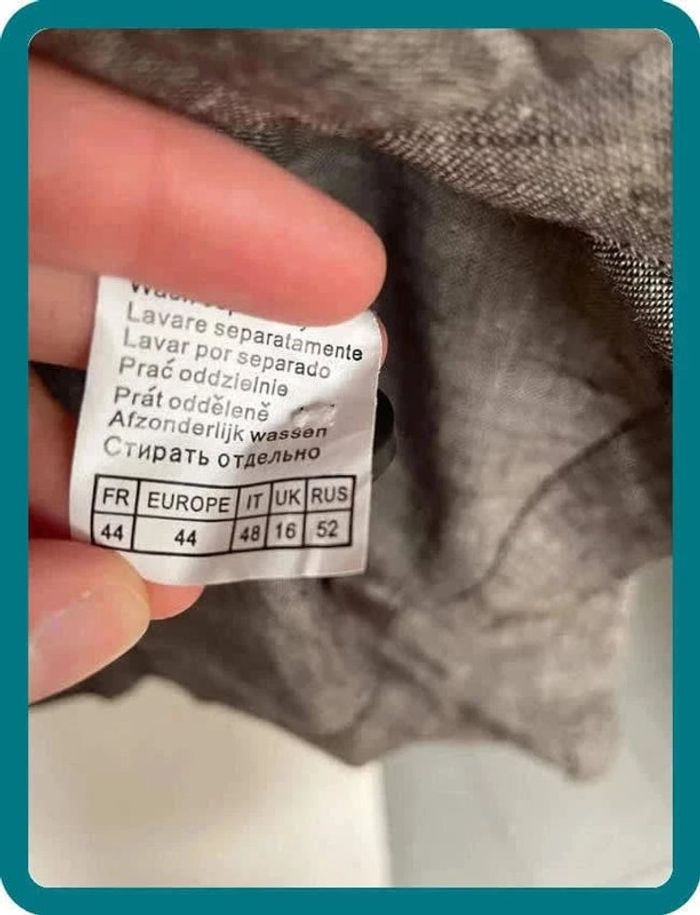 veste chemise grise - photo numéro 2