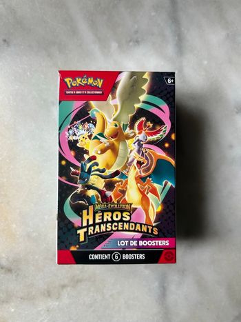 Bundle Pokémon – Lot de 6 Boosters Héros Transcendants 