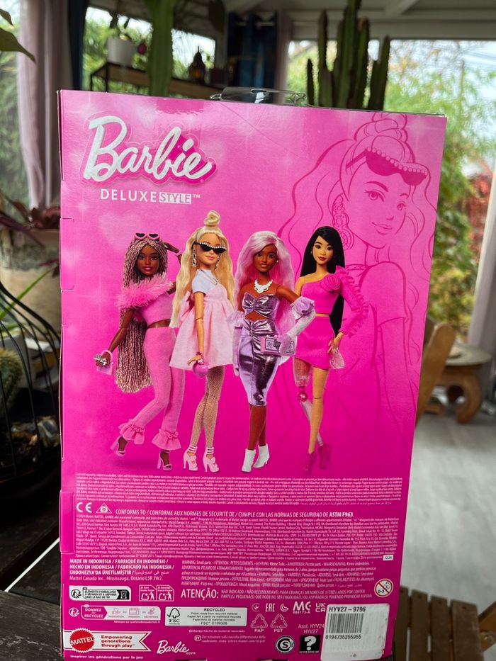 Barbie deluxe style rose neuf - photo numéro 3