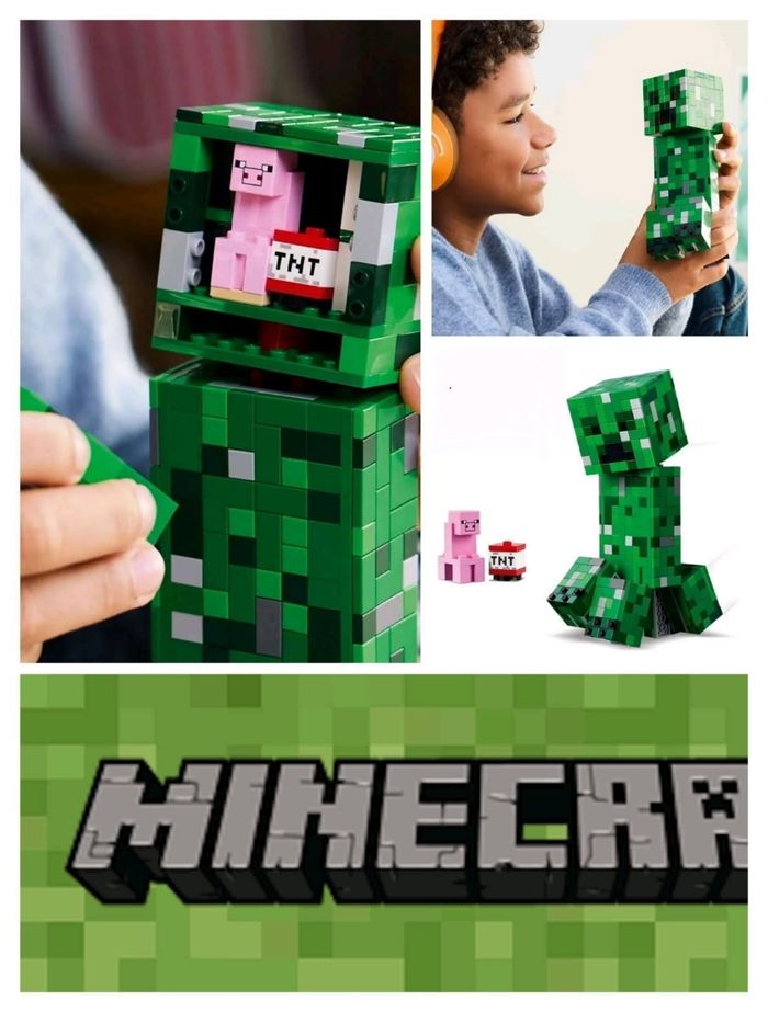 Lego Minecraft le creeper - photo numéro 2
