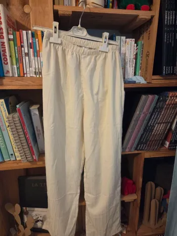 Pantalon fille fluide