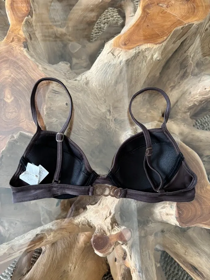 Haut de maillot de bain marron femme 85B - photo numéro 2