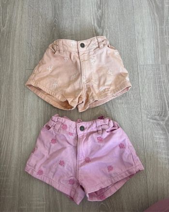 Lots de 2 short en jeans Kiabi taille 5 ans