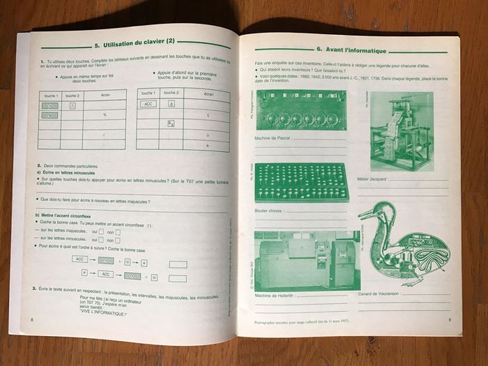Pour Connaître les Sciences - Informatique CM1 CM2 - cahier de l’élève - photo numéro 4