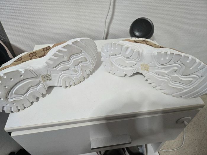 Basket neuve camel blanche doré - photo numéro 5