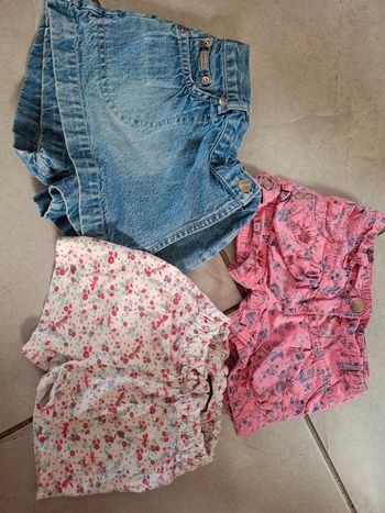 Lot de short