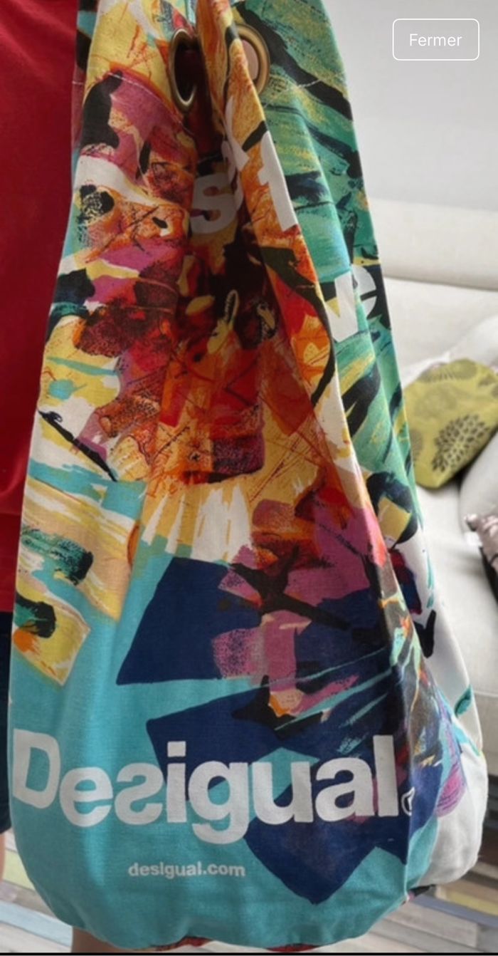 Sac  polochon desigual - photo numéro 2