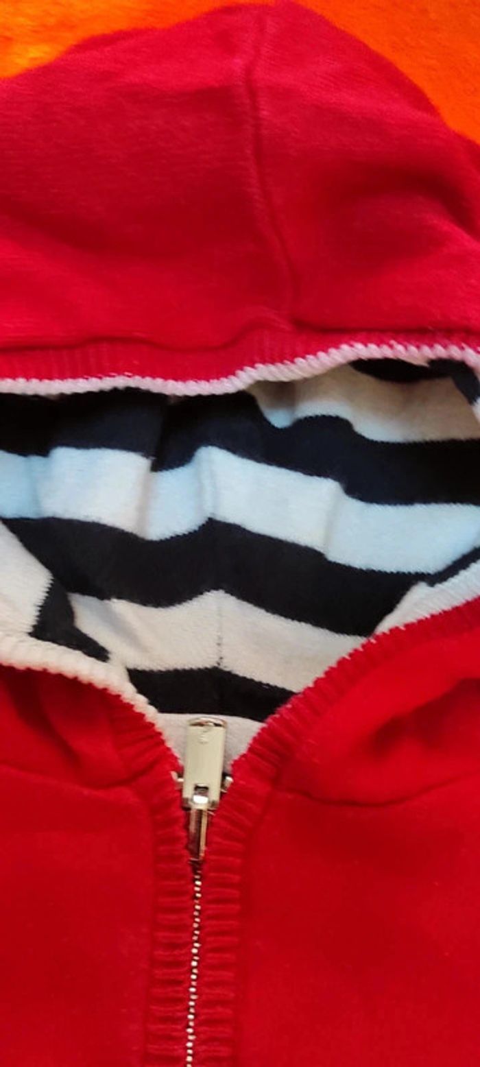 Gilet réversible Jacadi 24 mois 86 cm - photo numéro 8