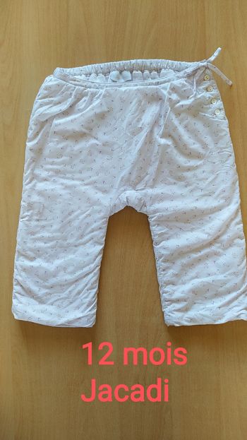 Pantalon 12 mois. Jacadi