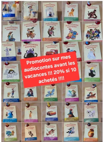 Petite promo avant mes vacances ! Venez sur mon dressing ! Audioconte magique altaya disney