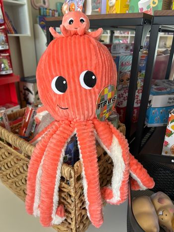 Peluche Pieuvre Maman & bébé PtitPotos 