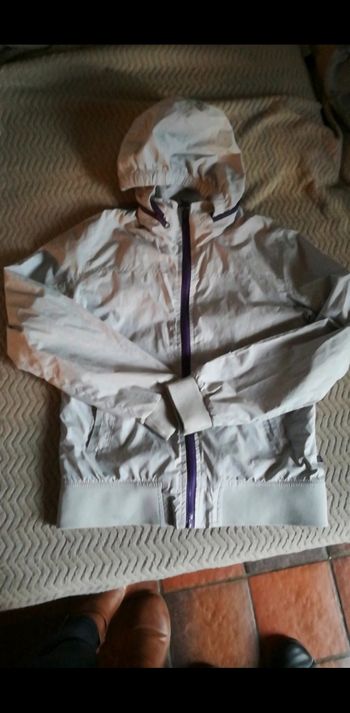 Veste imperméable doublee