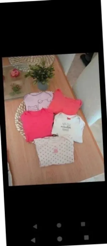 Lot body bébé 3 mois