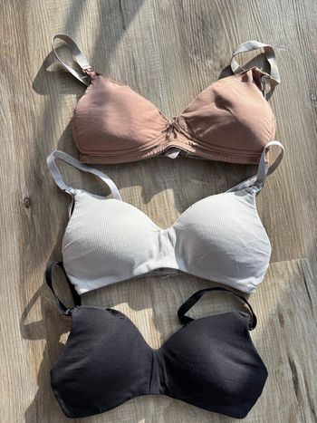 Lot soutiens gorge d'allaitement  90B (75B)