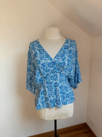 Superbe blouse fluide neuve en viscose Camaïeu 🌸 42 XL