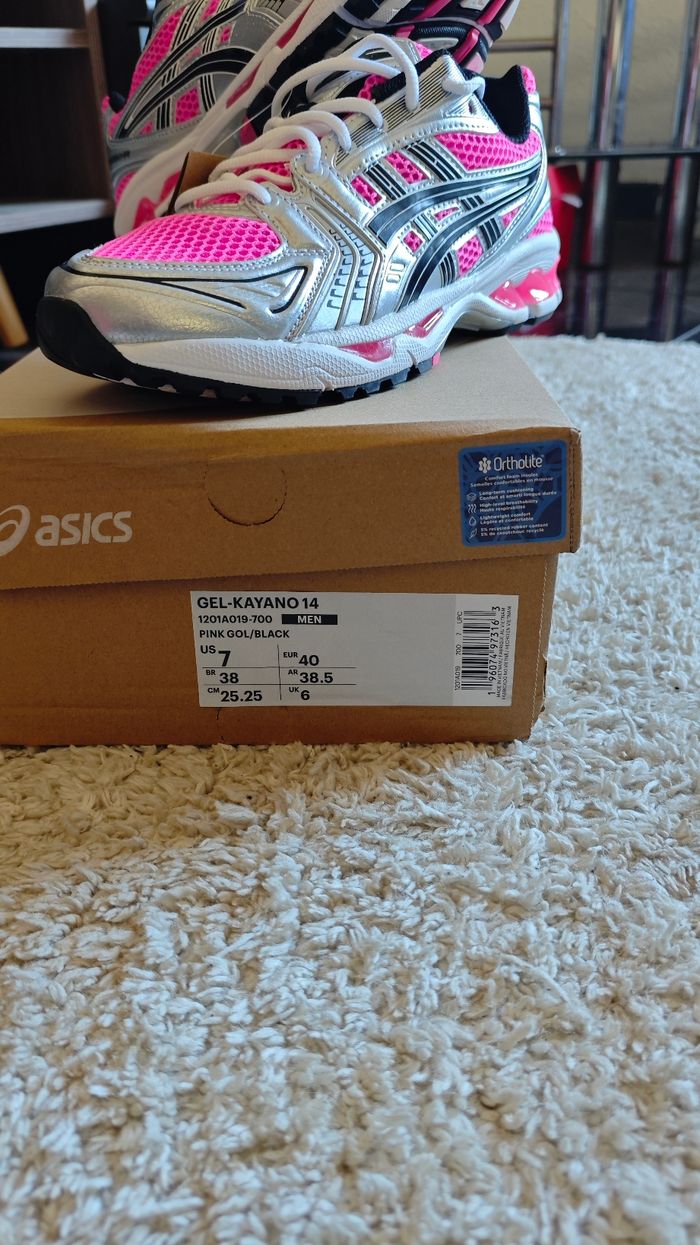 Asics Kayano 14 rose - photo numéro 6