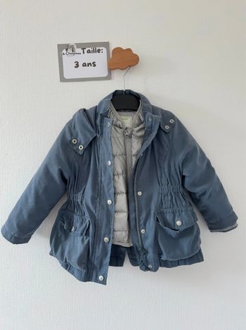 Veste avec doublure - taille 3 ans 🌸