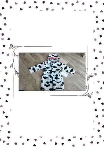 Peignoir de bain éponge Batman Marvel 18/24 mois