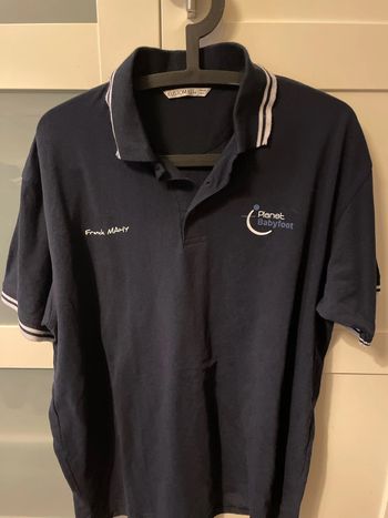 Polo bleu