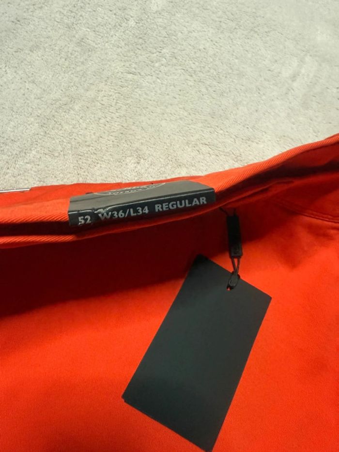 Roy Robson - Short « Denim » orange, taille 52 - photo numéro 6