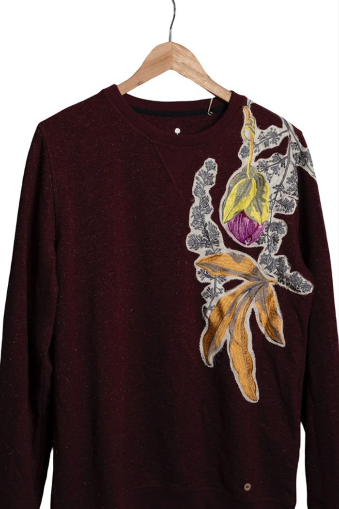 Sweat Faguo Bordeaux – Neuf avec Étiquette – Taille M - photo numéro 3