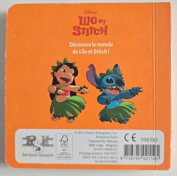 Petit livre Lilo et Stitch - photo numéro 2