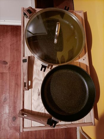 Lot 2 poêles Durandal 32 cm + couvercle Durandal et 28cm sans couvercle 