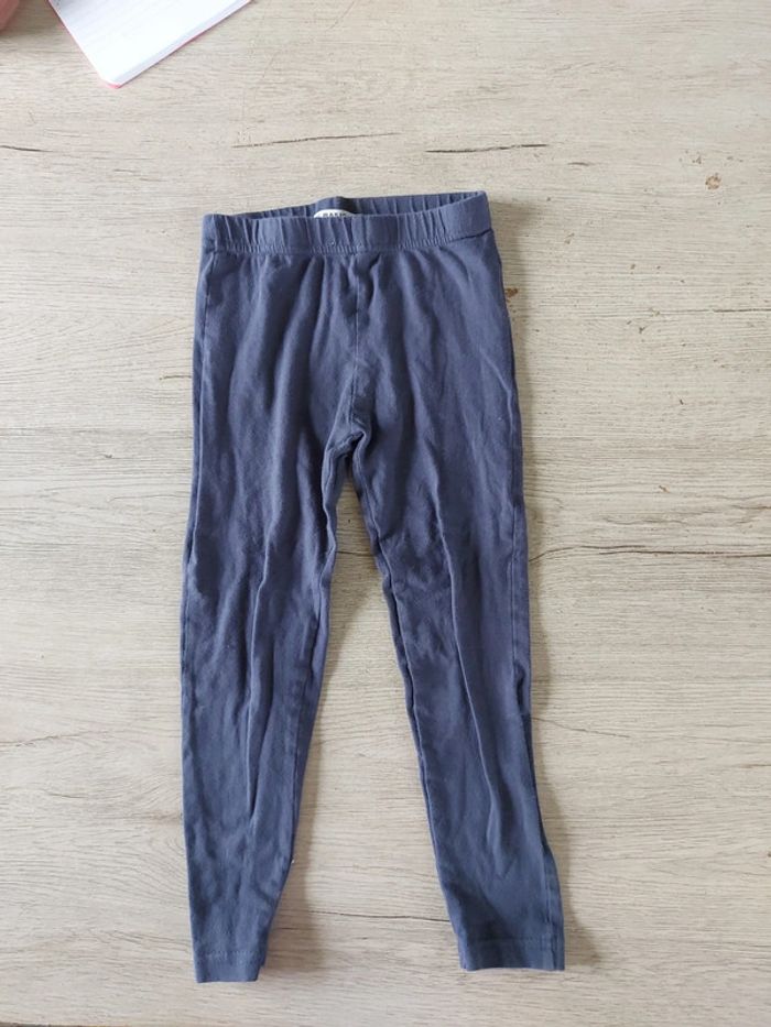 Legging bleu foncé, Pure Basic, taille 4 ans