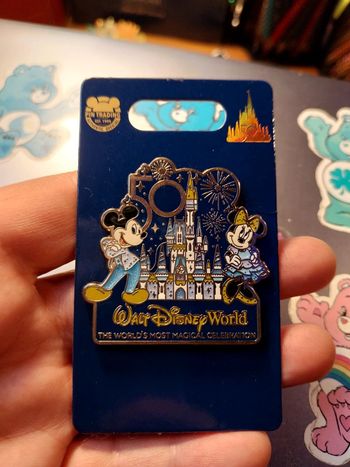 Pins Disney 50 ans anniversaire Walt disney world