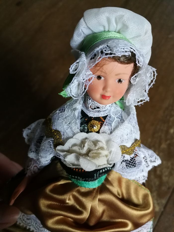 Poupée de collection bretonne folklorique neuve - photo numéro 6