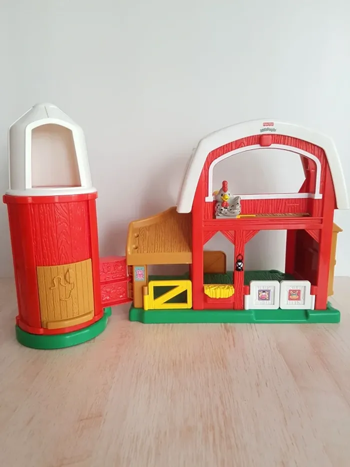 Silo avec ferme interactive Little people de Fisher Price et animaux - photo numéro 3