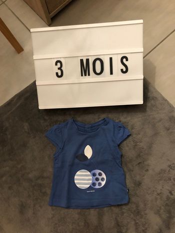 T-shirt 3 mois