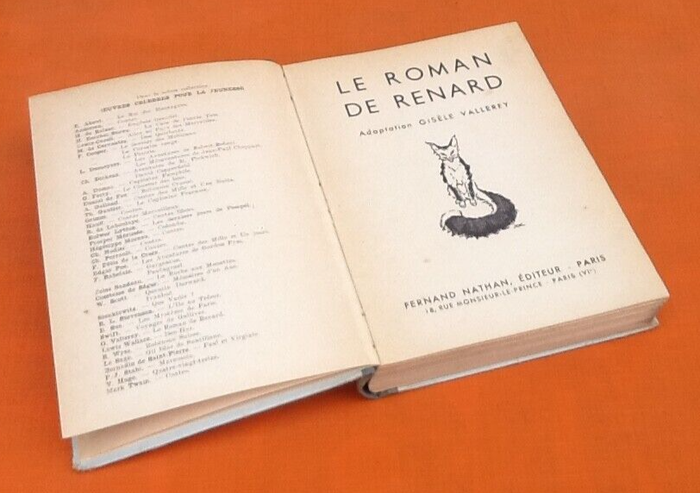 Gisèle Vallerey Le roman de renard (1955) - photo numéro 2