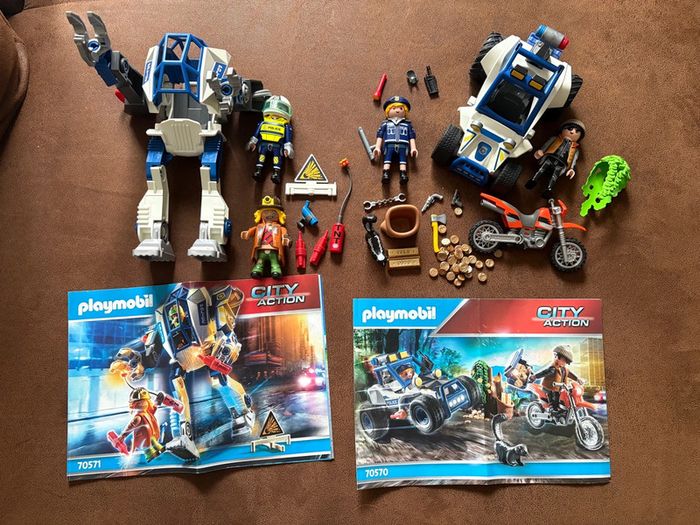Playmobil police et voleur