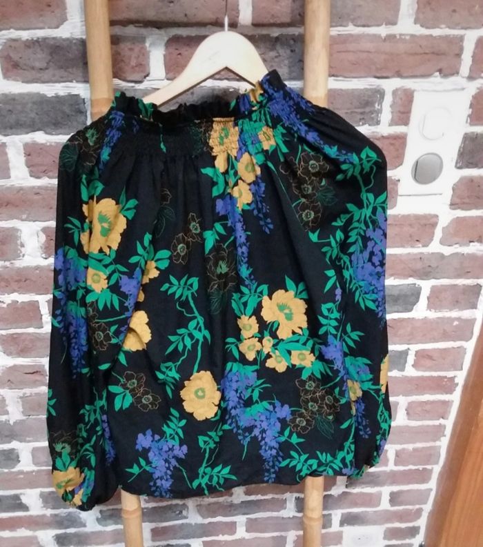 Blouse fleurie Nafnaf - photo numéro 3
