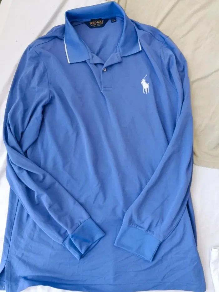 Lot 3 polos homme taille XXL Ralph Lauren sport, fila - photo numéro 8
