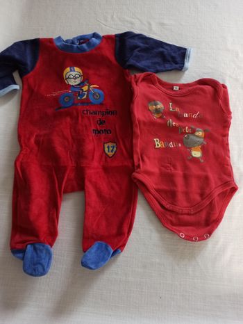 Lot vêtements garçon 6 mois