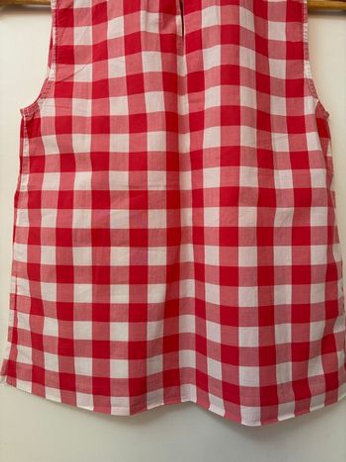 Blouse en vichy rouge et blanc Jacadi 12 ans - photo numéro 6