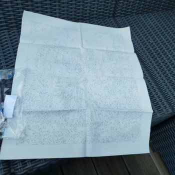 Toile peinture à numéro château paysage