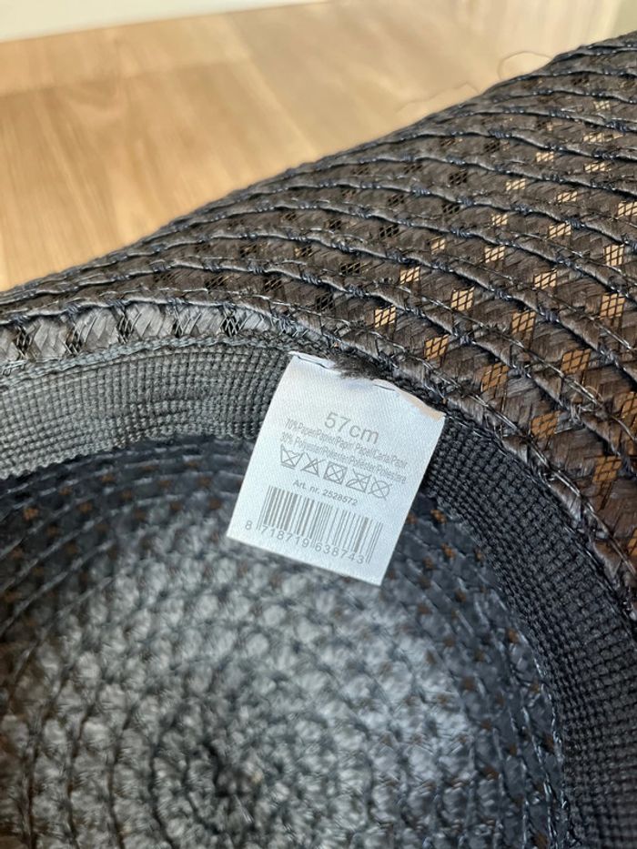 Superbe chapeau 57 cm - photo numéro 4