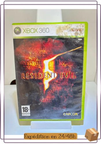 Résident evil Xbox 360 complet fr
