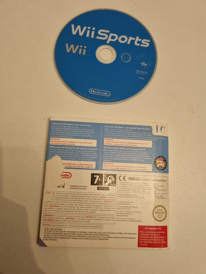 Jeu Wii Sports #2 - photo numéro 3