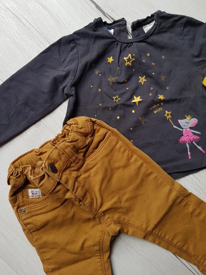 Ensemble 4 pièces hiver fille 3 mois zara tao mexx - photo numéro 2