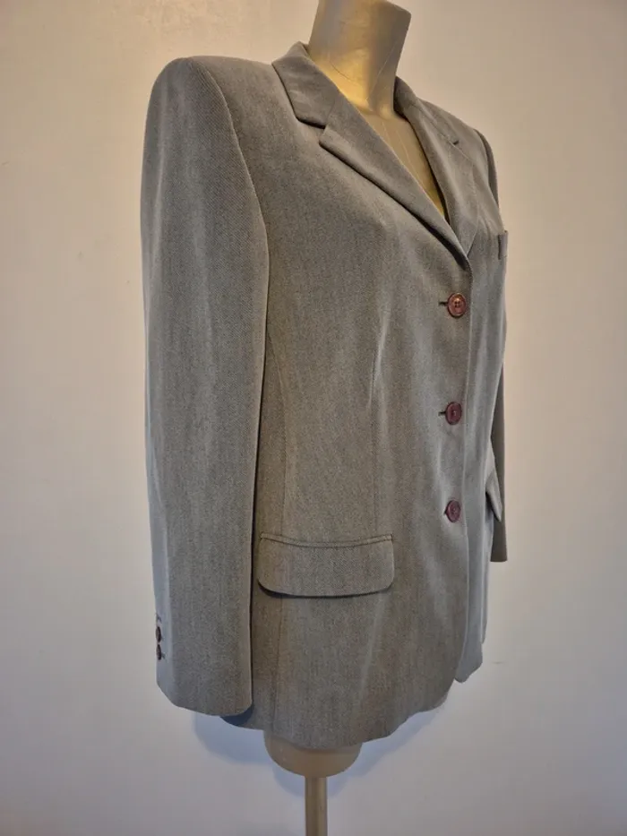 Blazer gris taille 44 - photo numéro 3