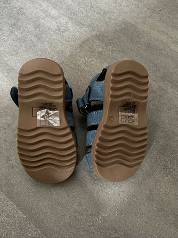 Sandale bleu bébé - photo numéro 4