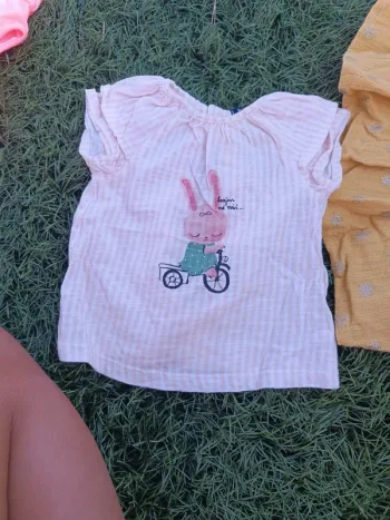 tee-shirts manches courtes 3 mois
