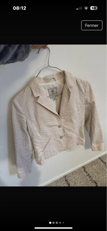 Blazer Massimo dutti comme neuf 11/12 ans 
