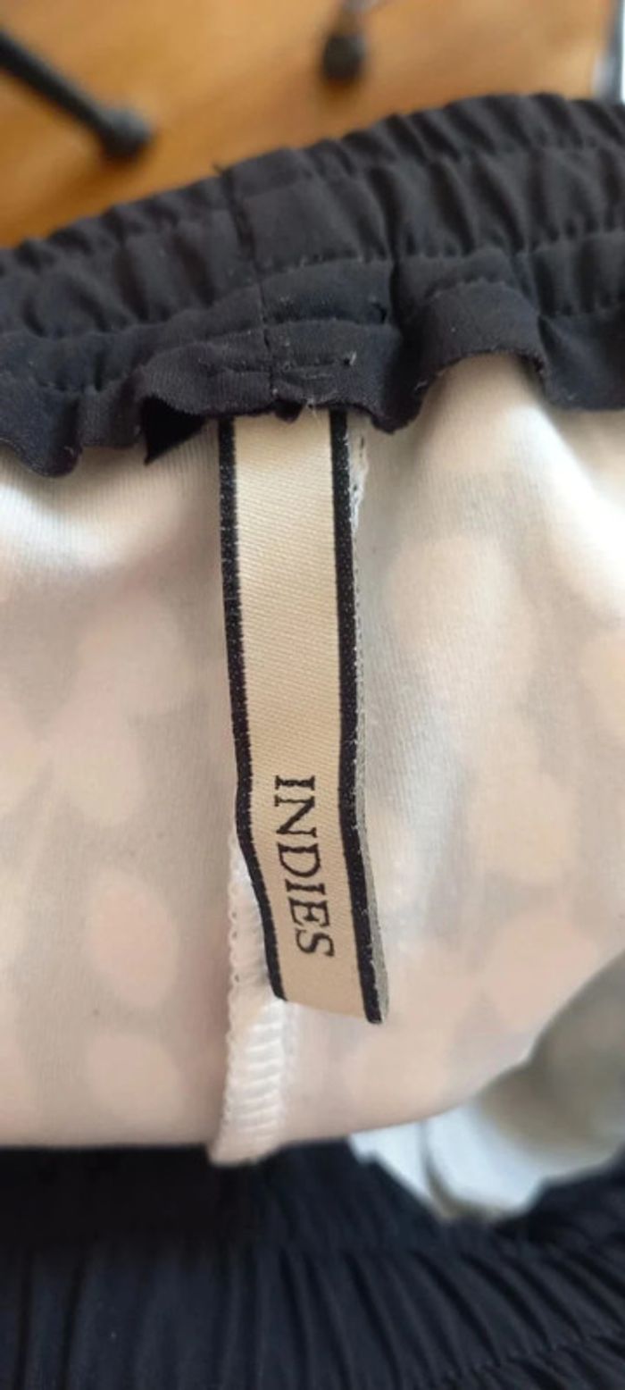 Pantalon tacheté noir et blanc Indies 44 - photo numéro 6