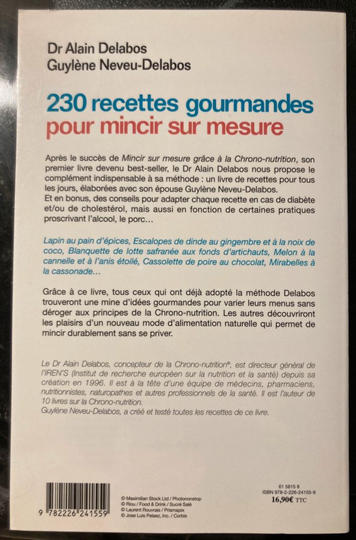 230 recettes gourmandes pour mincir sur mesure - photo numéro 2