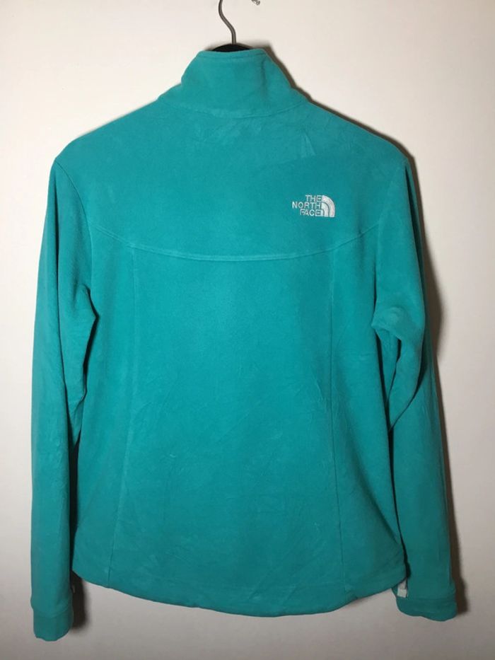 Veste polaire pour femme The North Face turquoise taille M 093 - photo numéro 3